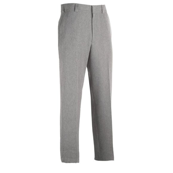 LAW PRO TT091 Men's SIZE 28 Poly Twill 4-Pocket PANTS Trousers GRAY Unhemmed - Picture 1 of 1